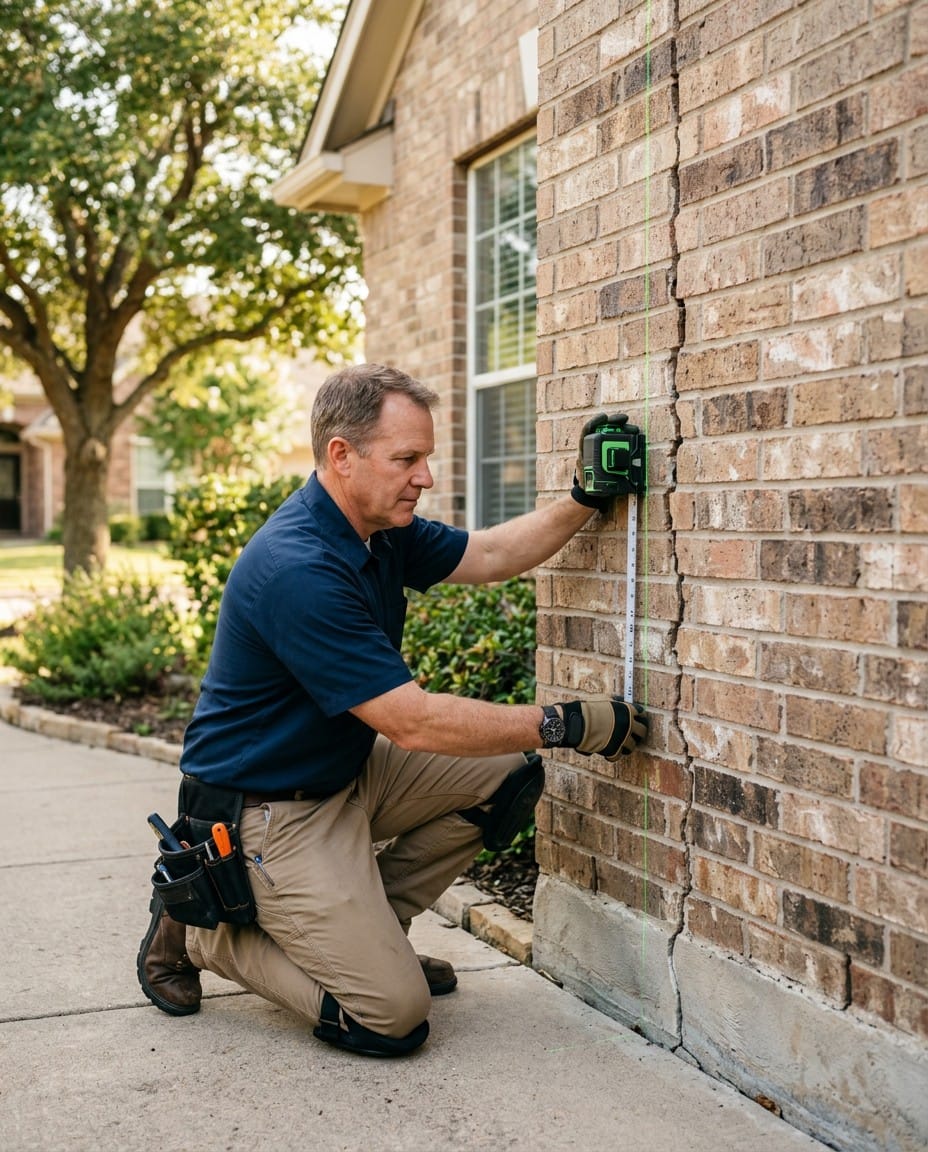 Contractor reviewing a report with a homeowner