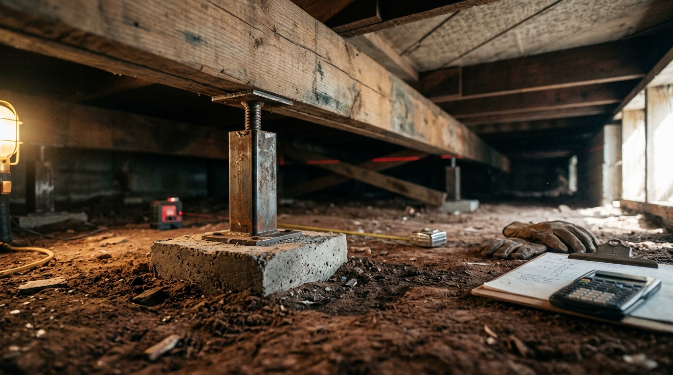 Pier and Beam Foundation Repair Cost in Texas